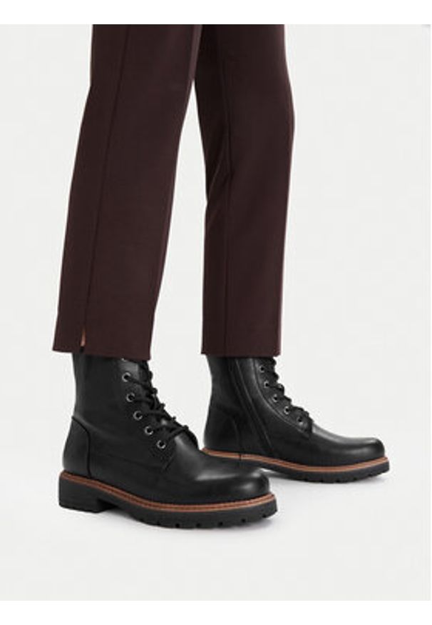 Clara Barson Trzewiki CEO-WS5866-26 Czarny. Kolor: czarny. Materiał: materiał