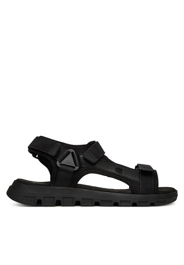 G-Star RAW - G-Star Raw Sandały ZAC-12 MI08 Czarny. Kolor: czarny. Materiał: nubuk, skóra