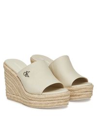 Calvin Klein Jeans Espadryle Wedge Rope Slide Mg YW0YW01699 Écru. Materiał: materiał #3