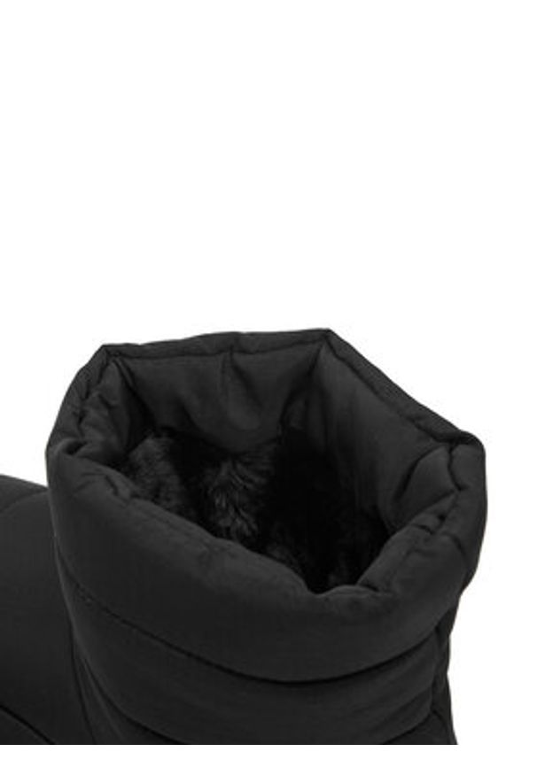 DeeZee Śniegowce DZ-AW07 Czarny. Kolor: czarny. Materiał: materiał