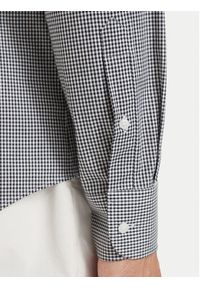 TOMMY HILFIGER - Tommy Hilfiger Koszula Gingham MW0MW42931 Czarny Regular Fit. Kolor: czarny. Materiał: bawełna #3