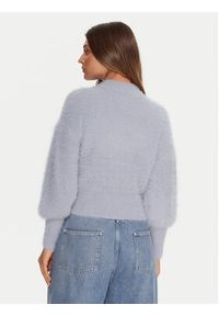 Guess Sweter W4BR25 Z3BH0 Niebieski Regular Fit. Kolor: niebieski. Materiał: syntetyk