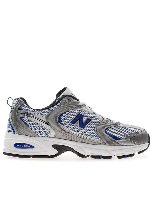 Buty New Balance U530ADE - szare. Kolor: szary. Materiał: materiał, syntetyk. Szerokość cholewki: normalna. Sezon: lato. Sport: turystyka piesza