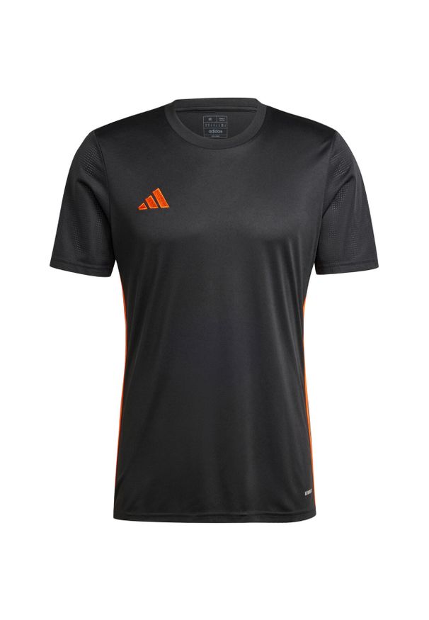 Adidas - Koszulka męska adidas Tabela 23 Jersey. Kolor: wielokolorowy, pomarańczowy, czarny. Materiał: jersey