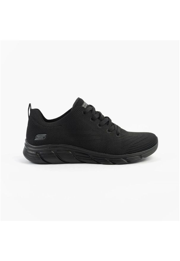skechers - Buty damskie SKECHERS BOBS Sport lekkie czarne sportowe. Kolor: czarny. Model: Skechers Sport