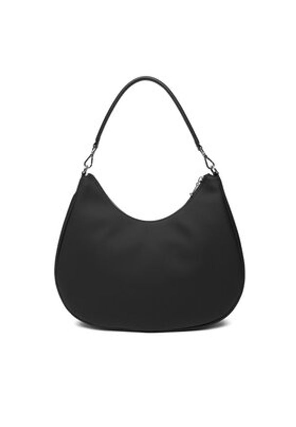 Lacoste Torebka Daily City Bag NF5125DZ Czarny. Kolor: czarny. Materiał: skórzane