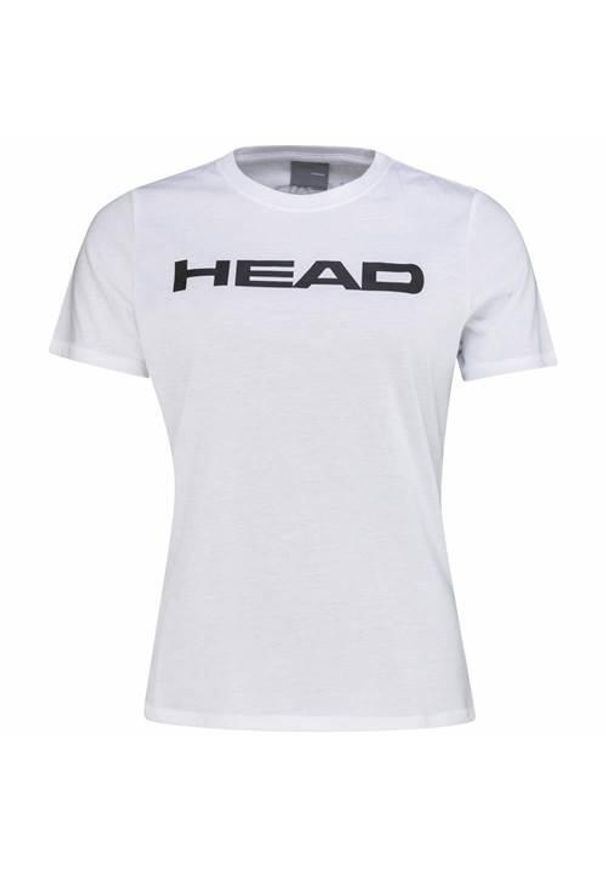 Koszulka sportowa damska Head Club 22 Lucy. Kolor: biały. Materiał: poliester. Długość rękawa: krótki rękaw. Długość: krótkie