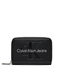 Duży Portfel Damski Calvin Klein Jeans. Kolor: czarny