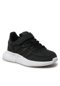 Adidas - Buty adidas Retropy F2 Cf El C GX9067 Cblack/Cblack/Ftwwht. Kolor: czarny. Materiał: zamsz, skóra