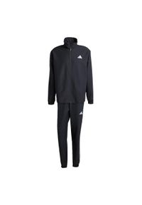 Adidas - Dres Sportswear Basic 3-Stripes Woven. Kolor: czarny. Materiał: dresówka. Sport: fitness