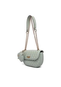 Guess Torebka Atabey HWQG98 94210 Niebieski. Kolor: niebieski. Materiał: skórzane #5