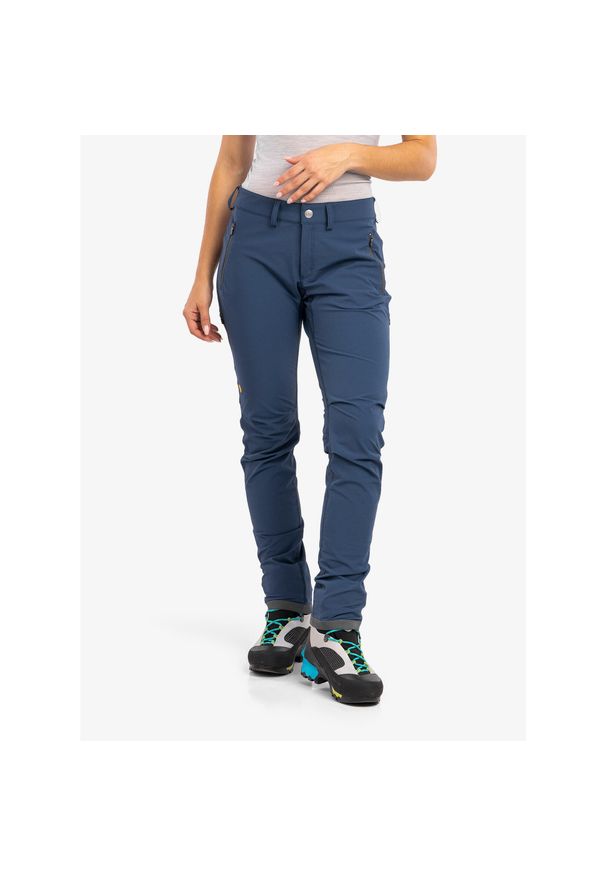 Fjällräven - Spodnie trekkingowe damskie Fjallraven Bergtagen Stretch Trousers. Kolor: niebieski