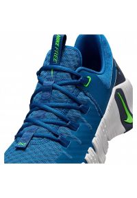 Nike Free Metcon 5 Buty treningowe męskie. Kolor: niebieski. Materiał: guma. Szerokość cholewki: normalna. Sport: fitness #4