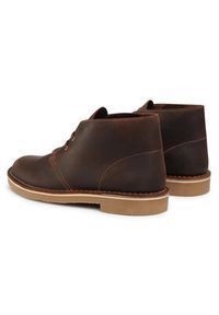 Clarks Trzewiki Bushacre 3 261535287 Brązowy. Kolor: brązowy. Materiał: nubuk, skóra #4