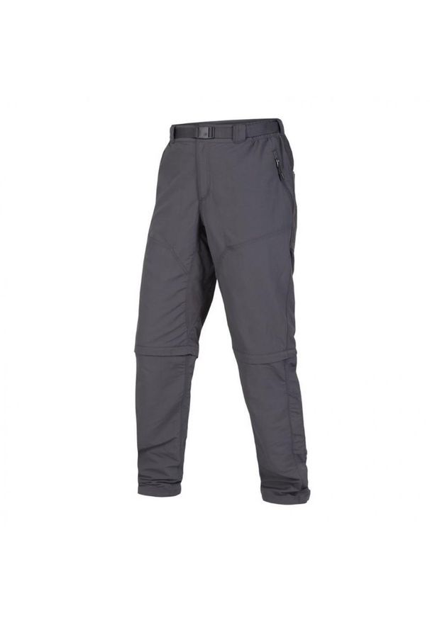 ENDURA - Spodnie rowerowe męskie Endura Hummvee Zip Off. Kolor: czarny. Sport: kolarstwo