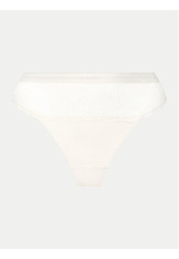Calvin Klein Underwear Stringi 000QF7980E Écru. Materiał: syntetyk