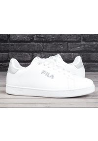 Fila - Buty damskie trampki sportowe COURTBAY LINEAR WMN. Kolor: biały, wielokolorowy, szary