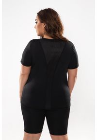 ROUGH RADICAL - Koszulka fitness damska Rough Radical Ready Plus size. Kolekcja: plus size. Kolor: czarny. Sport: fitness