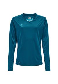 Koszulka dziecięca Hummel hmlCore. Kolor: pomarańczowy, wielokolorowy, różowy, niebieski. Materiał: materiał. Sport: fitness