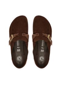Birkenstock Klapki Buckley Braided 1031435 Brązowy. Kolor: brązowy. Materiał: skóra, zamsz #3