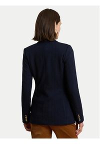 Lauren Ralph Lauren - LAUREN RALPH LAUREN Marynarka 200980021001 Granatowy Straight Fit. Kolor: niebieski. Materiał: bawełna #6