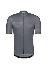 BBB CYCLING - Koszulka rowerowa BBB ComfortFit 2.0 jersey s.s.. Kolor: szary. Materiał: jersey. Sport: kolarstwo