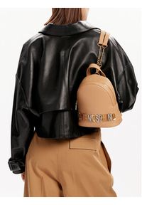 Love Moschino - LOVE MOSCHINO Plecak JC4305PP0IKN0226 Brązowy. Kolor: brązowy. Materiał: skóra #2