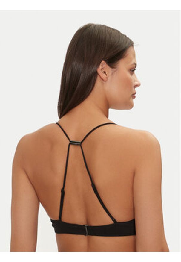 Calvin Klein Swimwear Góra od bikini KW0KW02737 Czarny. Kolor: czarny. Materiał: syntetyk