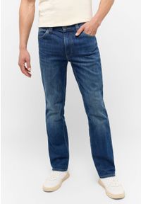 Mustang - Męskie Spodnie Jeansowe MUSTANG Tramper Straight Denim Blue 1015516 5000 882