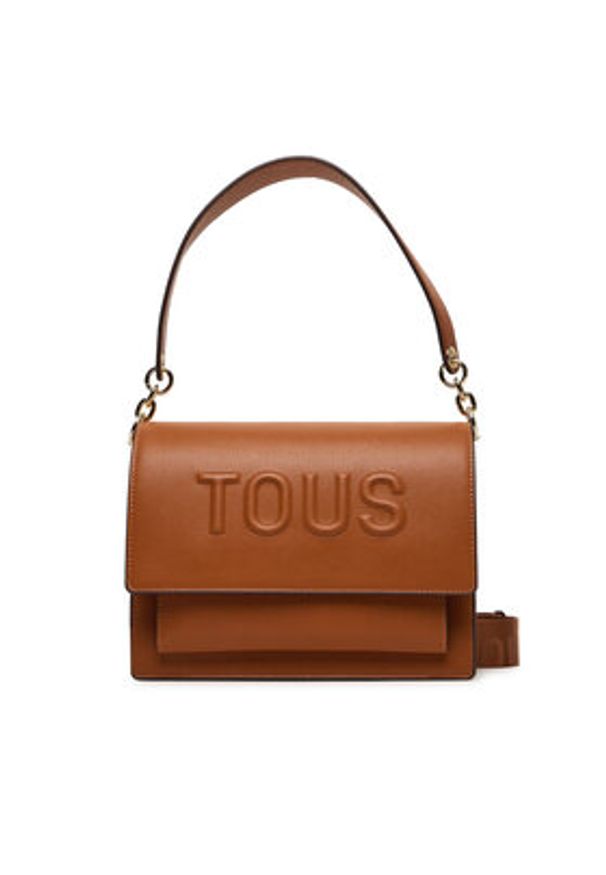 Tous - TOUS Torebka Brenda Audree 2002104944 Brązowy. Kolor: brązowy. Materiał: skórzane
