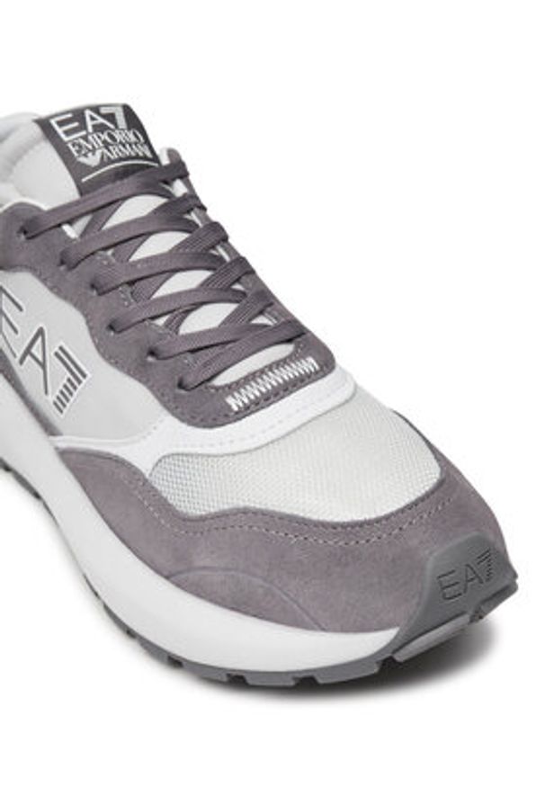 EA7 Emporio Armani Sneakersy X8X186 XK401 U237 Szary. Kolor: szary. Materiał: materiał
