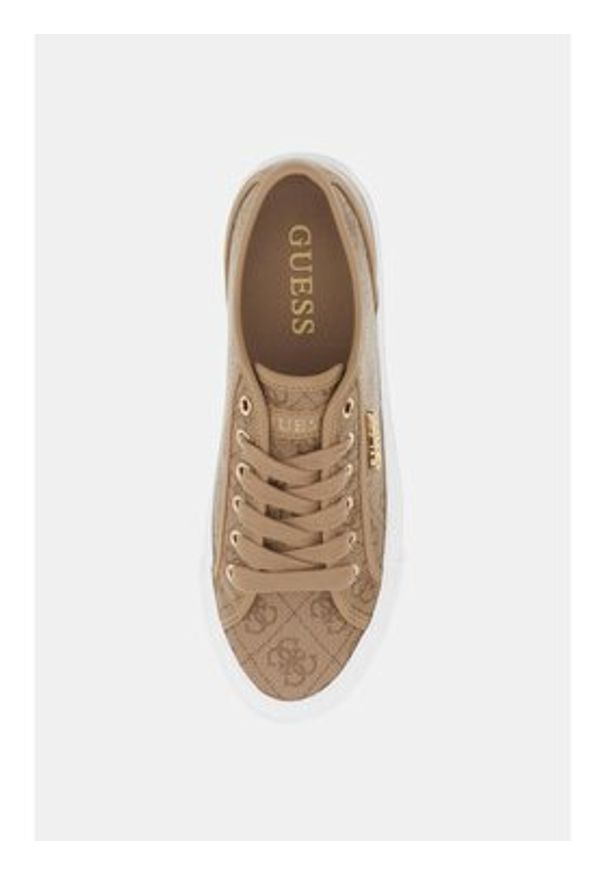 Guess Sneakersy 183186 Beżowy. Kolor: beżowy