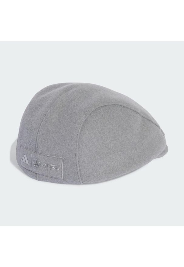 Adidas - Czapka typu flat cap Mercedes - AMG Petronas Formula One Team Silver Arrows. Kolor: szary