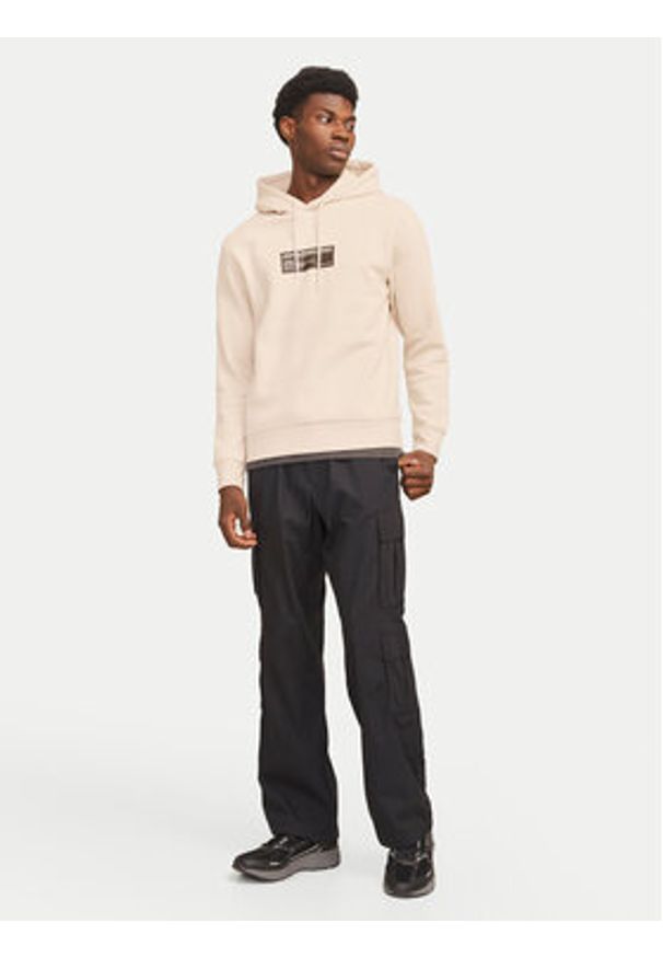 Jack & Jones Bluza Terrain 12271202 Beżowy Standard Fit. Kolor: beżowy. Materiał: syntetyk