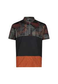 Koszulka męska turystyczna CMP 35N6837. Kolor: czarny. Sport: kolarstwo #1