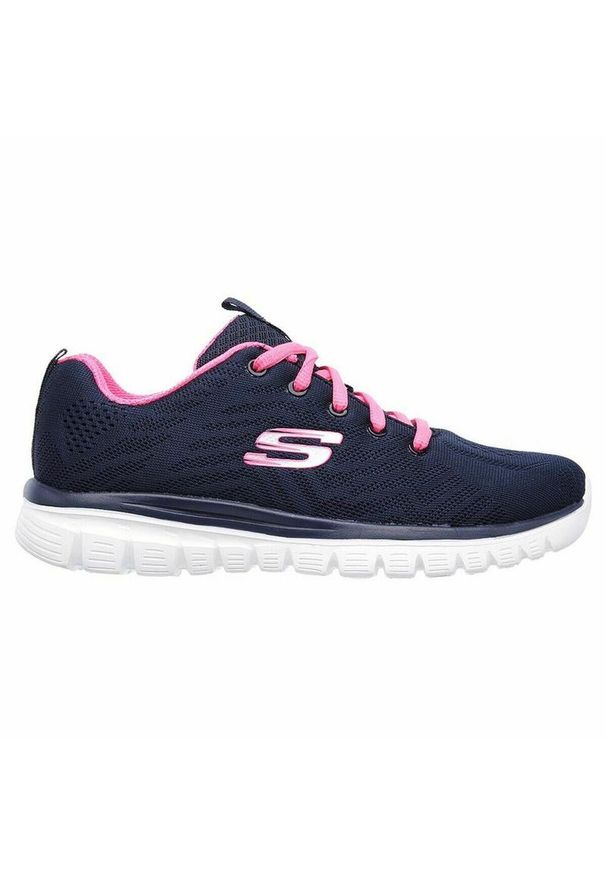 skechers - Buty do chodzenia damskie Skechers Graceful Get Connected. Zapięcie: sznurówki. Kolor: wielokolorowy. Materiał: syntetyk, tkanina, materiał. Szerokość cholewki: normalna. Model: Skechers Sport. Sport: turystyka piesza