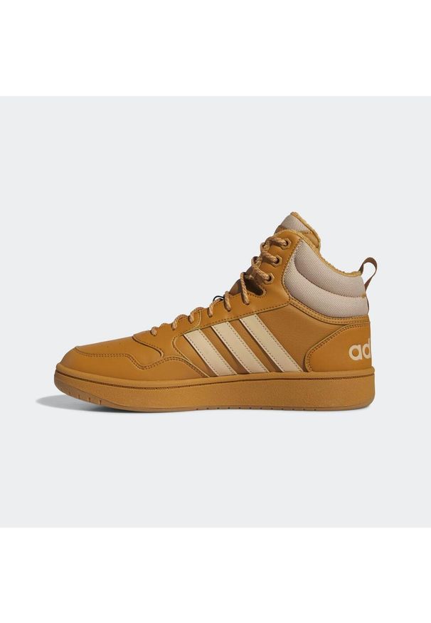 Buty męskie Adidas Hoops 3.0 mid. Materiał: kauczuk, futro. Szerokość cholewki: normalna