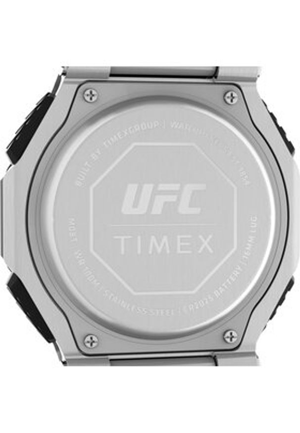 Timex Zegarek UFC Colossus TW2V84600 Srebrny. Kolor: srebrny