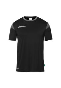 UHLSPORT - Koszulka sportowa męska Uhlsport 27. Kolor: szary, fioletowy, wielokolorowy, czarny, biały. Materiał: poliester. Długość rękawa: krótki rękaw. Długość: krótkie
