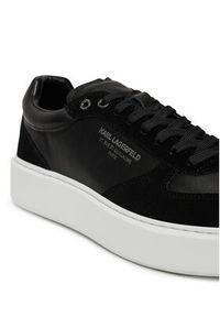 Karl Lagerfeld - KARL LAGERFELD Sneakersy KL52235 Czarny. Kolor: czarny. Materiał: skóra, zamsz #3