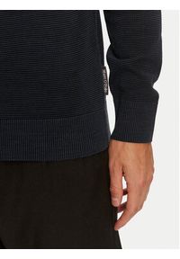 Marc O'Polo Sweter 428 5025 60308 Granatowy Regular Fit. Typ kołnierza: polo. Kolor: niebieski. Materiał: bawełna