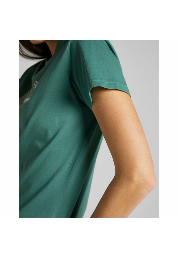Lee - LEE TEE DAMSKI T-SHIRT EVERGREEN L43DEHO 112140088
