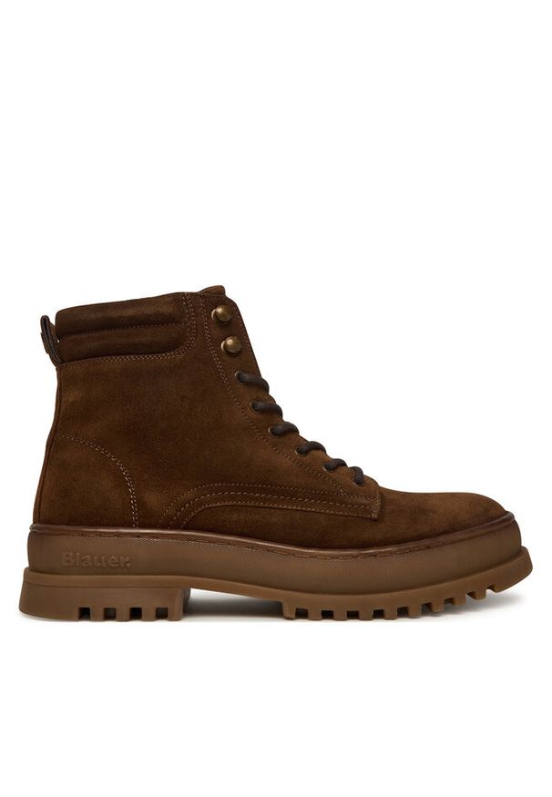 Kozaki Blauer. Kolor: brązowy