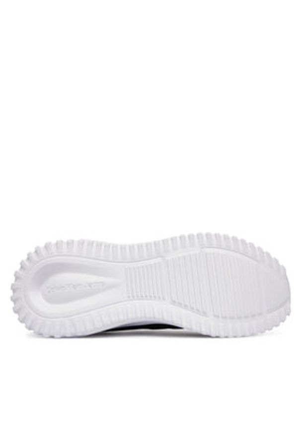 Calvin Klein Jeans Sneakersy Eva Runner Laceup Sock Mat Mix YW0YW02064 Czarny. Kolor: czarny. Materiał: materiał