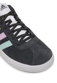 Adidas - adidas Sneakersy Vl Court 3.0 JH8725 Szary. Kolor: szary. Materiał: zamsz, skóra #4