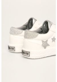 Big-Star - Big Star - Buty dziecięce. Nosek buta: okrągły. Zapięcie: sznurówki. Kolor: biały. Materiał: guma #3