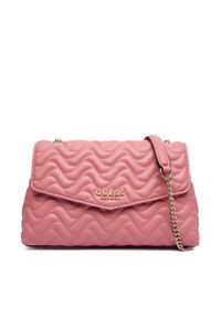Guess Torebka HWQG96 53210 Różowy. Kolor: różowy. Materiał: skórzane