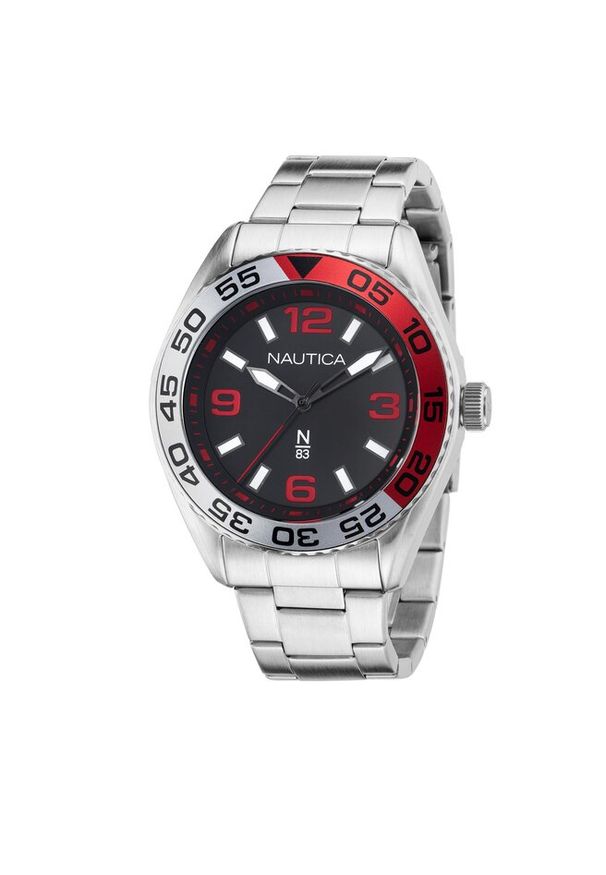Zegarek Nautica. Kolor: srebrny