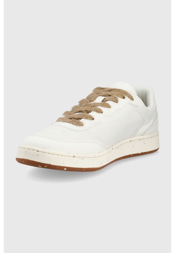 ACBC buty kolor biały. Nosek buta: okrągły. Zapięcie: sznurówki. Kolor: biały. Materiał: materiał, włókno, guma, bawełna, poliester, kauczuk