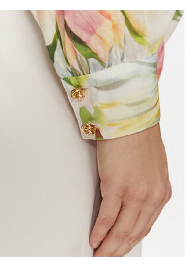 Guess Bluzka W5GH85 WH6C0 Kolorowy Regular Fit. Materiał: bawełna. Wzór: kolorowy